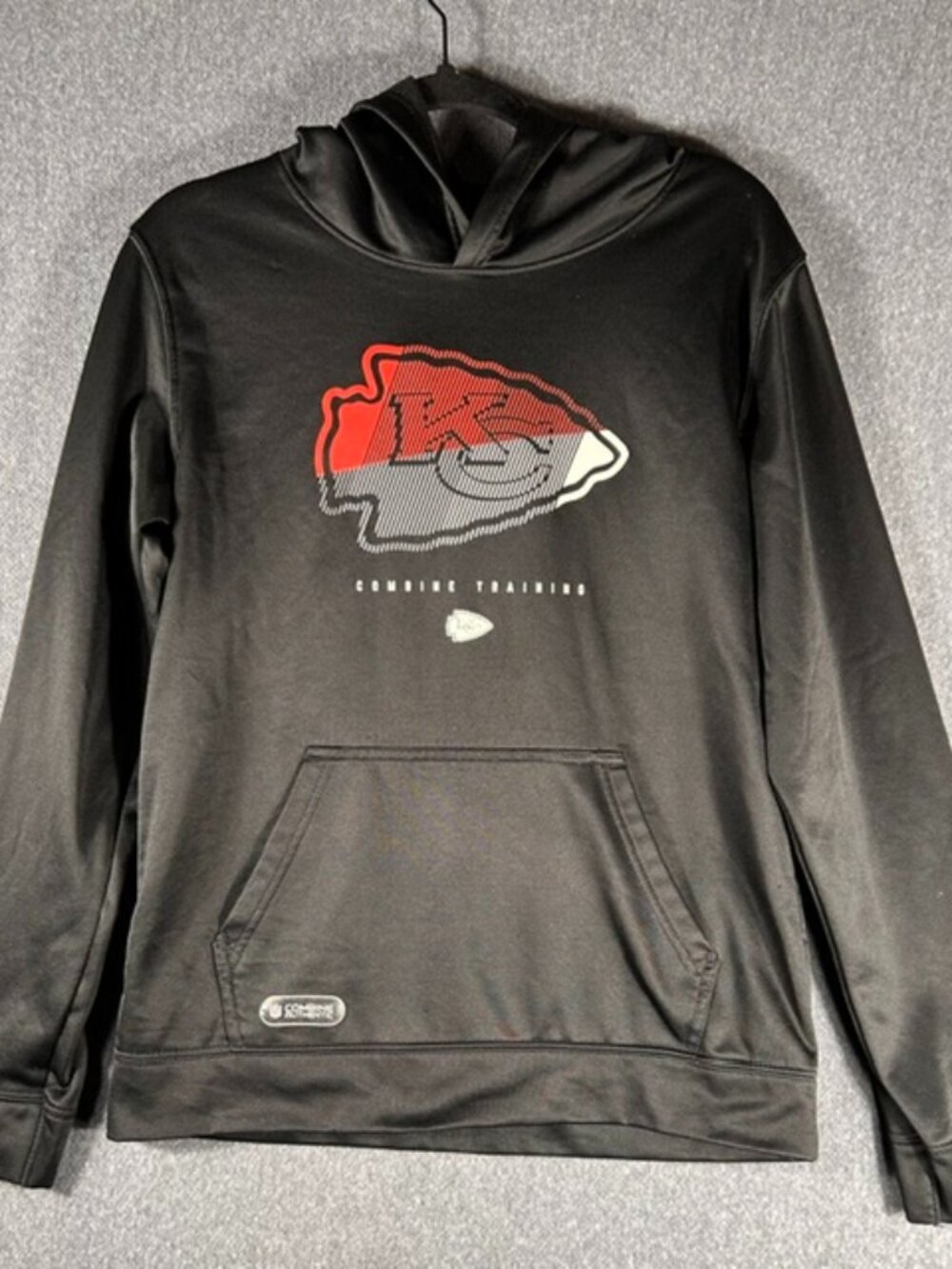 Kansas City Chiefs Hoodie Youth XL Black NFL Team Apparel Football Sportswear